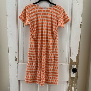 Southwind Apparel Orange Block Swim Dress